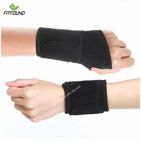 Băng Cuốn Cổ Tay Thể Thao - Bảo Vệ Cổ Tay Đơn Giản, Gọn Nhẹ, Hỗ Trợ Tập Luyện Fitness, Thấm Hút Mồ Hôi Tốt