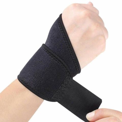 Băng Cuốn Cổ Tay Thể Thao - Bảo Vệ Cổ Tay Đơn Giản, Gọn Nhẹ, Hỗ Trợ Tập Luyện Fitness, Thấm Hút Mồ Hôi Tốt