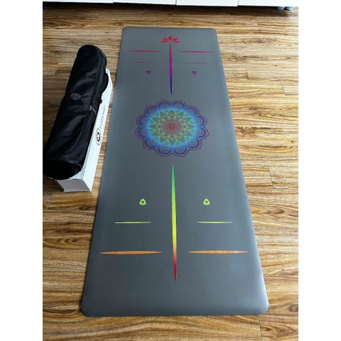 Thảm Tập Yoga Cao Cấp Clover Yoga - Chất Liệu Cao Su Non PU Chống Trơn Trượt, Tặng Kèm Túi Đựng Thời Trang