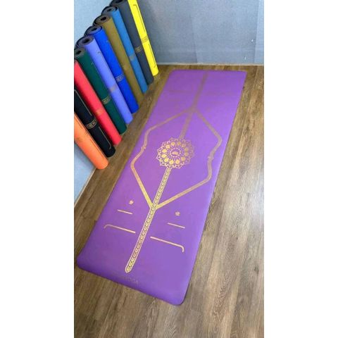 Thảm Yoga Cao Cấp Louis Asana 24 - Chất Liệu Cao Su Tự Nhiên, Chống Trượt, Đường Định Tuyến Sang Trọng, Phụ Kiện Tập Luyện Thể Thao