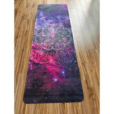 Thảm Yoga Gấp Gọn Du Lịch 2 Trong 1 - Chống Trơn Trượt & Khăn Trải Thảm, Tặng Kèm Túi Đựng - Thể Thao Ngoài Trời Cao Cấp