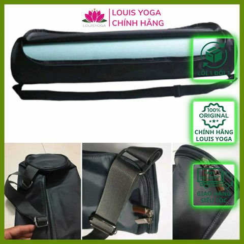 Túi Đựng Thảm Tập Yoga Cao Cấp HATHA YOGA - Chống Nước, Đầy Đủ Tiện Nghi, Độ Bền Cao - Màu Xám Sang Trọng
