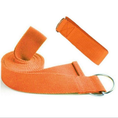 Dây Tập Yoga Cotton 1,8m x 3,8cm - Hỗ Trợ Động Tác Khó, Tăng Độ Dẻo Uốn, 8 Màu Sắc Đẹp, Chắc Chắn và Tiện Lợi