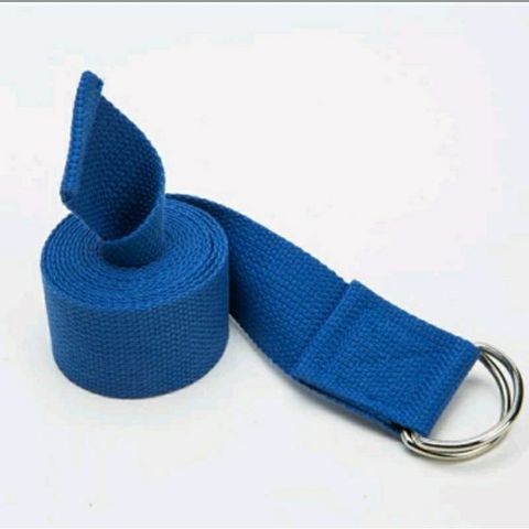Dây Tập Yoga Cotton 1,8m x 3,8cm - Hỗ Trợ Động Tác Khó, Tăng Độ Dẻo Uốn, 8 Màu Sắc Đẹp, Chắc Chắn và Tiện Lợi