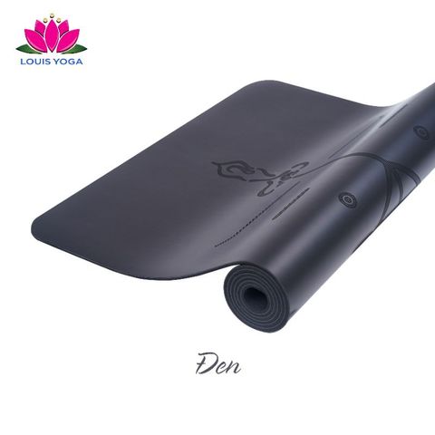 (TẶNG TÚI ) Thảm cao su tập yoga Louis Yoga phiên bản Basic định tuyến - Chất liệu cao su chống trơn trượt - LOUISYOGA