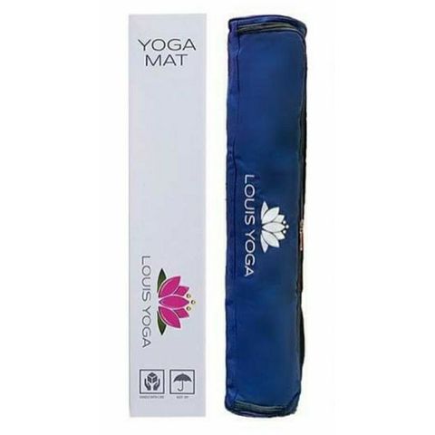Thảm yoga chống trượt cao cấp Louis Yoga chất liệu cao su tự nhiên có đường định tuyến Louis Queen