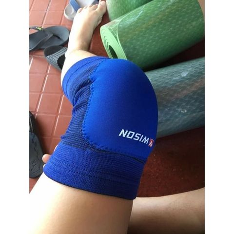 Băng Bảo Vệ Đầu Gối Wison - Đệm Mềm Chống Chấn Thương Thể Thao, Dễ Đeo, Thoáng Khí, Phù Hợp Đối Tượng Chơi Thể Thao