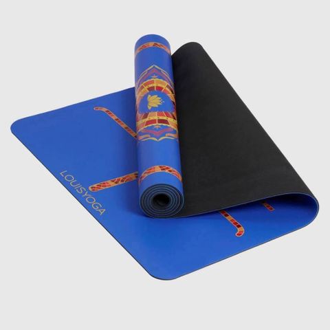 Thảm tập yoga Louis Yoga cao su cao cấp QUEEN F2 phiên bản 2024 - Chất liệu cao su chống trơn trượt - LOUISYOGA