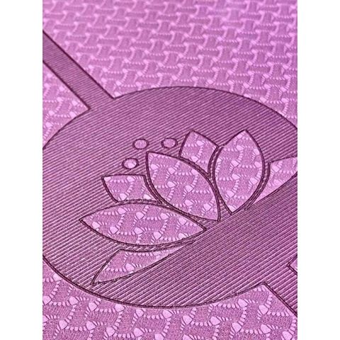 Thảm tập yoga TPE 1 lớp hàng loại 1 có định tuyến hãng Louis Yoga dày 9mm - LOUISYOGA