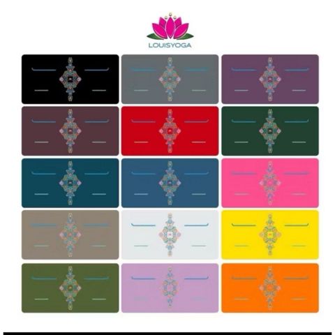 THẢM YOGA LÓT GỐI, KHỦY TAY , TRỒNG CHUỐI...HÃNG LOUIS YOGA CHẤT LIỆU CAO SU NON PU CAO CẤP
