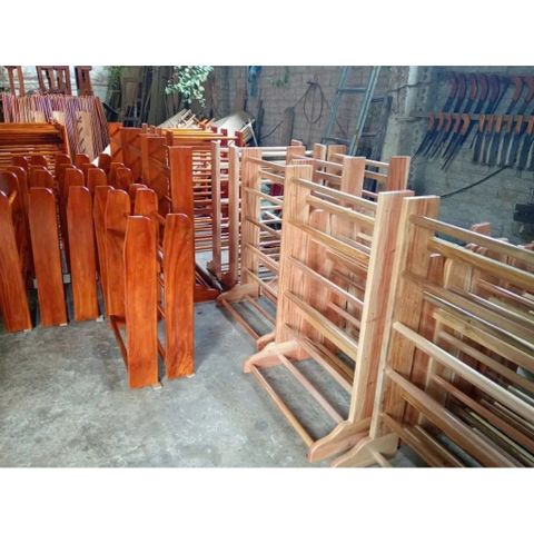 Thang Gióng Tập Yoga Bằng Gỗ Sồi Cao Cấp - Dụng Cụ Thể Dục Đa Năng Cho Gym, Calisthenics, Múa, và Thể Dục Dụng Cụ