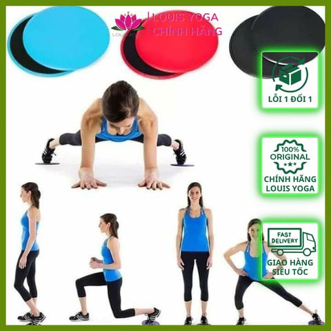 ĐĨA TRƯỢT GIÚP GIẢM MỠ BỤNG, MỞ KHỚP HÁNG NGANG -DỌC HIỆU QUẢ( bán theo đôi)