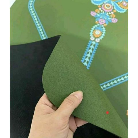 Thảm tập yoga cao su xơ dừa sinh thái LOUIS DIAMON F23, cao su nhám