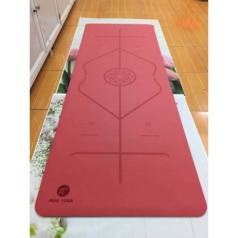 Thảm tập yoga cao su Pido định tuyến dày 5mm