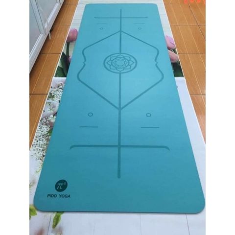 Thảm tập yoga cao su Pido định tuyến dày 5mm
