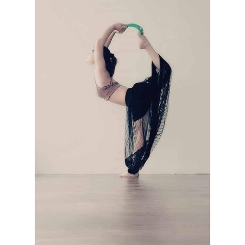 Vòng tập Yoga Myring Pilates - Dụng Cụ Kẹp Giảm Mỡ Bắp Chân Thon Gọn & Massage