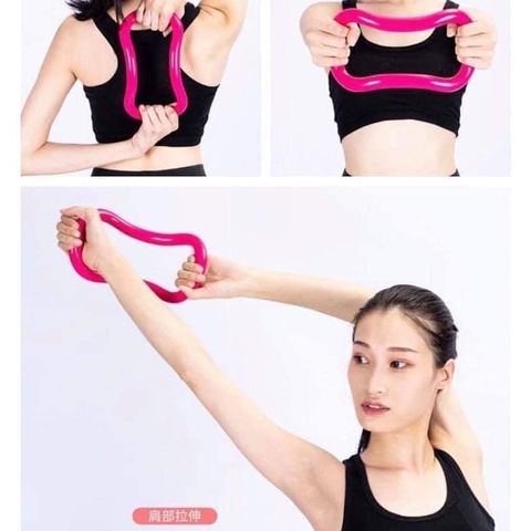 Vòng tập Yoga Myring Pilates - Dụng Cụ Kẹp Giảm Mỡ Bắp Chân Thon Gọn & Massage