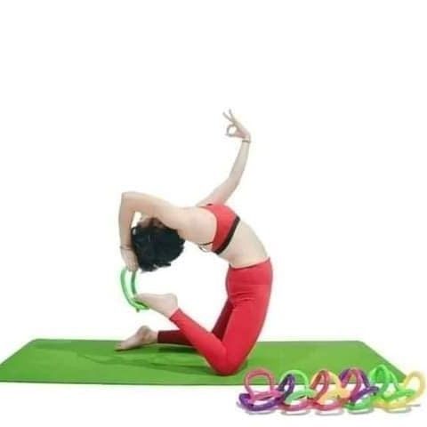 Vòng tập Yoga Myring Pilates - Dụng Cụ Kẹp Giảm Mỡ Bắp Chân Thon Gọn & Massage