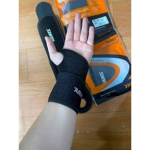 Băng cuốn cổ tay AOLIKES - Bảo vệ cổ tay chống chấn thương, hỗ trợ Yoga và thể thao, chất liệu thoáng khí, thoải mái khi tập luyện