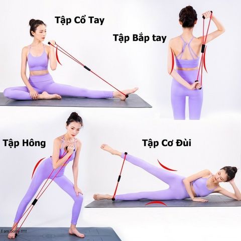 Dây Kháng Lực Hình Số 8 Hỗ Trợ Tập Ngực / Vai / Lưng