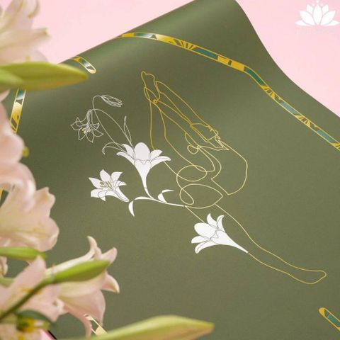 Thảm Tập Yoga Cao Cấp Louis Yoga LILIUM 6.5mm - Cao Su PU Sinh Thái, Mặt Nhám, Thiết Kế 3 Lớp, Độ Bền Cao, Thể Thao Sống Khỏe