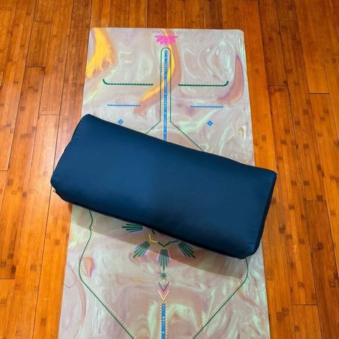 Gối Yoga Phục Hồi Cao Cấp - Hỗ Trợ Tập Luyện Yoga Yin, Thoải Mái, Thiết Kế Có Tháo Vỏ, Dùng Cho Tư Thế Phục Hồi 70cm x 35cm x 15cm