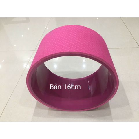 Vòng Tập Yoga Bản Rộng 16cm - Chịu Lực 200kg, Bọc Cao Su TPE 8mm, Độ Bám Cao Dành Cho Người Tập Yoga