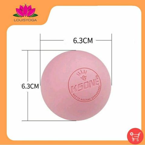 bóng massage, bóng giãn cơ cao su đặc Ksone