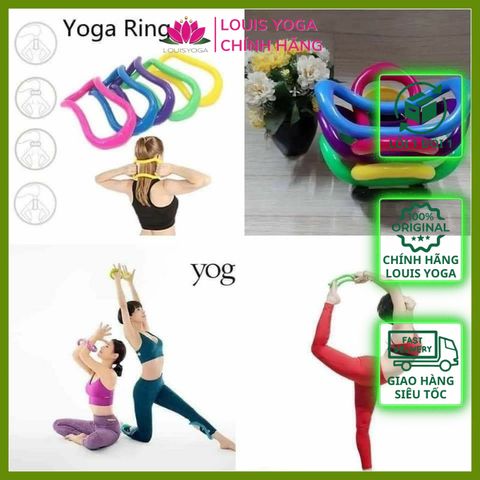 Vòng Tập Yoga MyRing Pilates - Hỗ Trợ Tư Thế Yoga, Massage Giảm Mỡ Bắp Chân, Chất Liệu ABS Cao Cấp