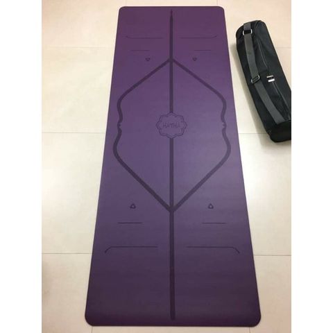 Thảm Tập Yoga Cao Su Hatha 5mm - Chống Trơn Trượt, Đàn Hồi Tốt, Nhiều Màu Sắc Sang Chảnh, Tặng Túi Đựng Chất Lượng Cao