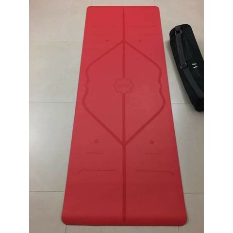 Thảm Tập Yoga Cao Su Hatha 5mm - Chống Trơn Trượt, Đàn Hồi Tốt, Nhiều Màu Sắc Sang Chảnh, Tặng Túi Đựng Chất Lượng Cao