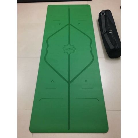 Thảm Tập Yoga Cao Su Hatha 5mm - Chống Trơn Trượt, Đàn Hồi Tốt, Nhiều Màu Sắc Sang Chảnh, Tặng Túi Đựng Chất Lượng Cao