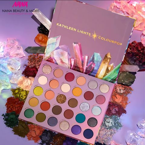Bảng Phấn Mắt So Jaded Kathleen Lights x Colourpop - 30 Màu Đa Dạng, Bám Màu Lâu, Trang Điểm Sang Trọng, Phong Cách Nổi Bật