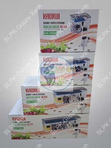 Lọc tràn Kaokui 2 Tầng 3 trong 1 - Thiết bị lọc nước cá thủy sinh, tăng oxy, tiết kiệm điện, dễ lắp đặt, an toàn cho môi trường sống cá.