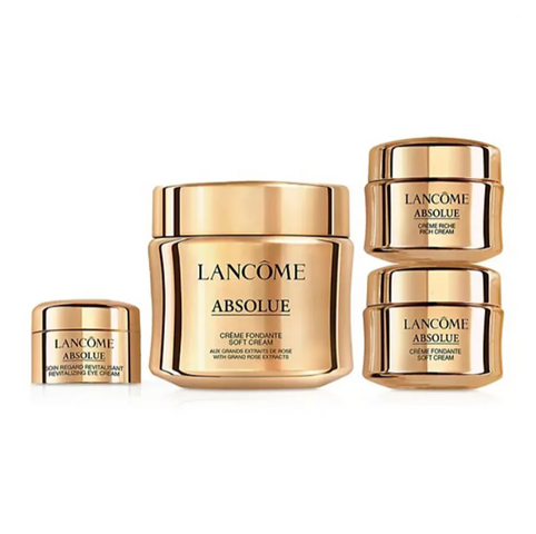 Set Dưỡng Da Lancôme Best Of Absolue Holiday Skincare Set 4 Món - Bộ Chăm Sóc Da Cao Cấp Làm Trắng và Dưỡng Ẩm hoàn hảo từ Pháp