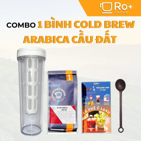 Cà phê Arabica Cầu Đất Nguyên Chất Rang Mộc Roplus - Coffee Cold Brew, Pha Phin, Pha Máy, Hương Vị Nguyên Bản Tươi Ngon