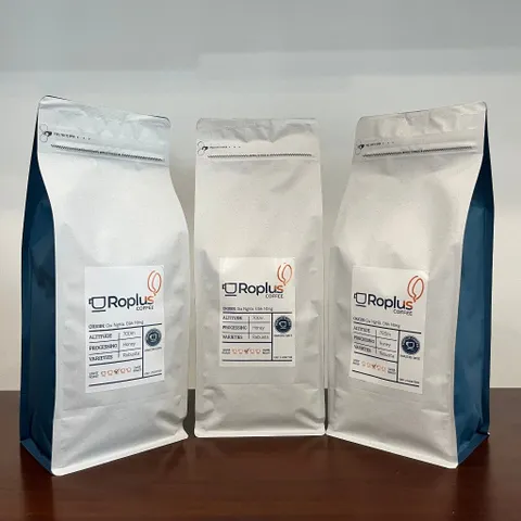 Cà Phê Robusta HONEY Roplus 10KG - Nguyên Chất Pha Phin, Pha Máy Vị Đắng Thanh Đậm, Thưởng Thức Hương Vị Việt Nam