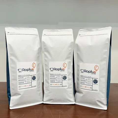 Cà phê Arabica Cầu Đất Nguyên Chất Rang Mộc 3 KG - Pha Phin & Pha Máy Cold Brew, Hương Vị Tươi Nguyên Bản, Không Phụ Gia