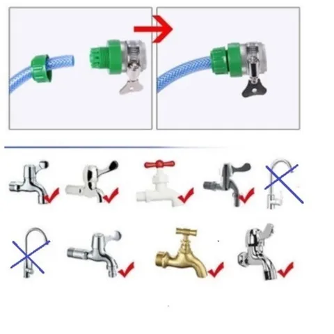 Vòi Xịt Rửa Xe Tăng Áp Đa Năng - Dài 2m-30m, Chất Liệu Nhựa Bền, Nhiều Chế Độ Phun, Tiện Lợi Cho Tưới Cây và Rửa Xe Tại Nhà