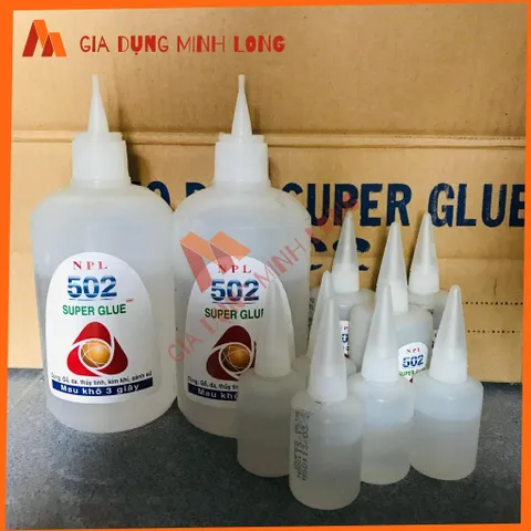 Keo Dán Đa Năng Con Voi 50ml, 100ml, 200ml, 500ml - Siêu Dính, Chất Lượng Cao Cho Kim Loại, Gỗ, Nhựa - Sản Phẩm Việt Nam