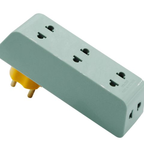 Ổ chia điện đa năng SOPOKA P25-P25X 5 lỗ xoay 90 độ, 2500W, thiết kế góc hẹp, nhựa ABS chống va đập - Tiện ích cho gia đình