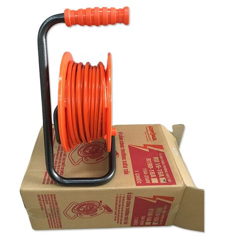 Ổ Cắm Điện Rulo Tròn SOPOKA Không Dây 3500W - Ổ Điện Công Trường Cao Cấp, Thiết Kế Di Động, 3 Ổ Cắm, An Toàn Chống Cháy
