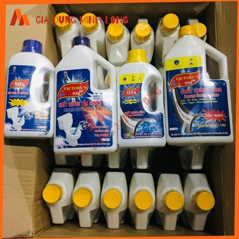 Chai thông cầu SIFA siêu mạnh 700gr/1400gr - Giải pháp chống tắc nghẽn và làm sạch ống thoát nước hiệu quả