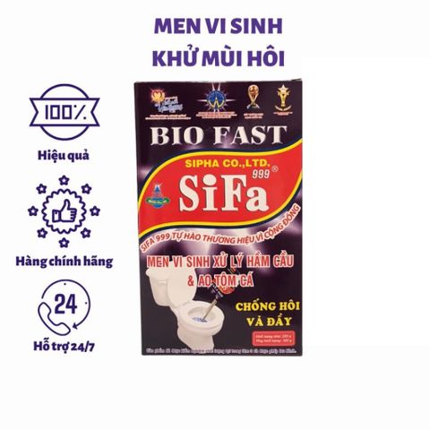 Men Vi Sinh Khử Mùi Hôi Bồn Cầu SIFA - Xử Lý Đầy Hầm Cầu, Thông Bồn Cầu, Giải Quyết Mùi Hôi Nhà Vệ Sinh