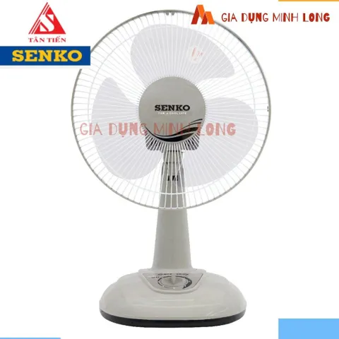 Quạt bàn Senko núm xoay 3 cánh B1213 bảo hành 24 tháng, dòng F16 - ship hỏa tốc TPHCM
