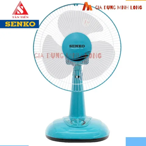 Quạt bàn Senko núm xoay 3 cánh B1213 bảo hành 24 tháng, dòng F16 - ship hỏa tốc TPHCM