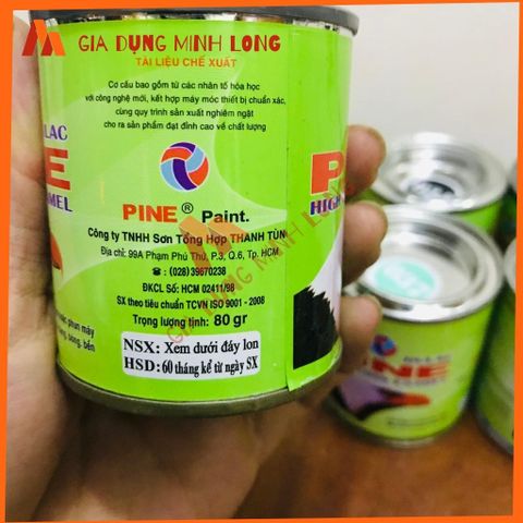 Sơn Dầu PINE Hũ Nhỏ 80gr Đủ Màu Cho Gỗ, Sắt, Nhựa - Lựa Chọn Tốt Cho Dự Án DIY Tại Nhà