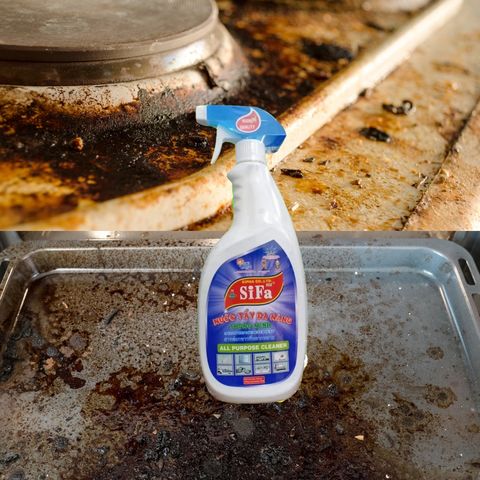 Nước Lau Kính SIFA - Tẩy sạch gương nhà tắm, kính ô tô, và mọi loại gương kính, sáng bóng như mới, dễ sử dụng.