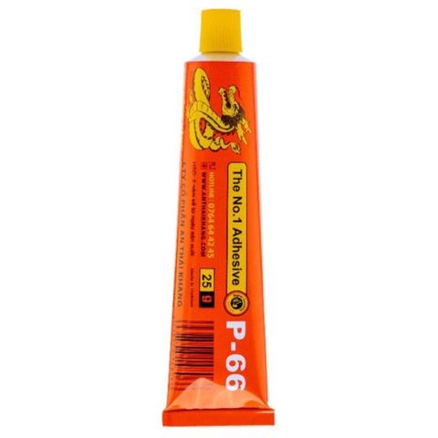 Keo Rồng Vàng P-66 Tuýp 25g - Keo Dán Da, Giày Dép Đa Năng - Giải Pháp Sửa Chữa Hiệu Quả Nhà Bạn