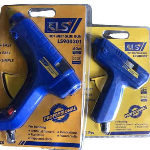 Súng Bắn Keo Nến LS+ Chất Lượng Cao, Công Suất 25W và 60-100W, Dùng Bền Lâu Dài, Dụng Cụ Tiện Ích DIY